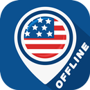 Map of USA -  Offline GPS APK