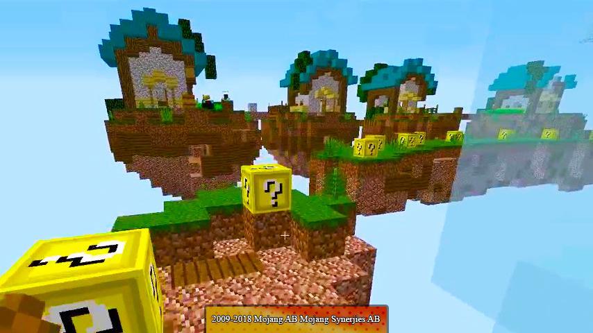 Map Lucky Islands for minecraft APK for Android Download