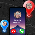 Localizador de celular número ícone