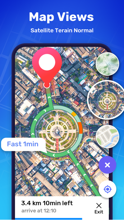 GPS Navigation Route Finder screenshot 2