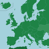 Países de Europa Juego Mapa