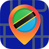🔎Maps of Tanzania: Offline Maps Without Internet icône
