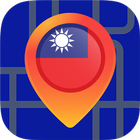 🔎Maps of Taiwan: Offline Maps Without Internet icône