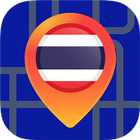 🔎Maps of Thailand: Offline Maps Without Internet icône