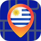🔎Maps of Uruguay: Offline Maps Without Internet icône