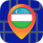 🔎Maps of Uzbekistan:Offline Maps Without Internet icône