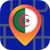 🔎Maps of Algeria: Offline Maps Without Internet icône