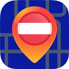 🔎Maps of Austria: Offline Maps Without Internet icône