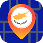 🔎Maps of Cyprus: Offline Maps Without Internet icône