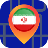 🔎Maps of Iran: Offline Maps Without Internet icône