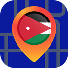 🔎Maps of Jordan: Offline Maps Without Internet icône