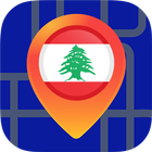 🔎Maps of Lebanon: Offline Maps Without Internet icône