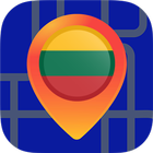🔎Maps of Lithuania: Offline Maps Without Internet आइकन