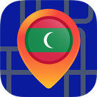 🔎Maps of Maldives: Offline Maps Without Internet icône