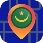 🔎Maps of Mauritania:Offline Maps Without Internet icône