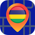 🔎Maps of Mauritius: Offline Maps Without Internet icône