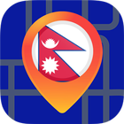 🔎Maps of Nepal: Offline Maps Without Internet icône