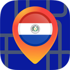 🔎Maps of Paraguay: Offline Maps Without Internet icône