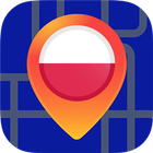 🔎Maps of Poland: Offline Maps Without Internet icône