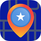 🔎Maps of Somalia: Offline Maps Without Internet icône