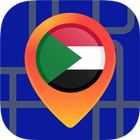 🔎Maps of Sudan: Offline Maps Without Internet icône