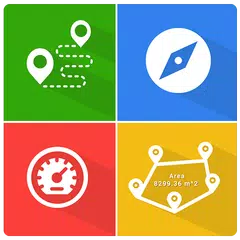 GPS、ツール-地図、ルート、交通、ナビゲーション