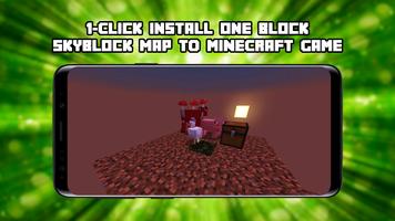 One Block Map for Minecraft ảnh chụp màn hình 2