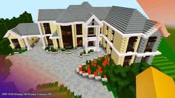 Redstone Mansion maps for minecraft pe Poster