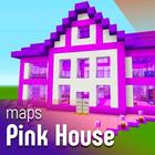 Icona Pink House maps for minecraft pe