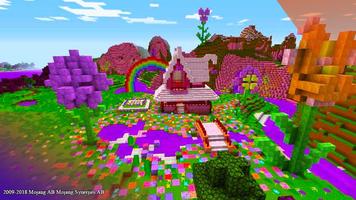 Pink House maps for minecraft pe syot layar 1