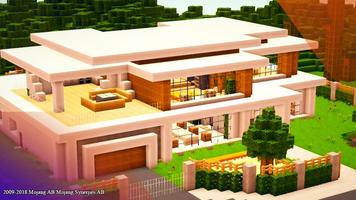 NEW redstone houses for mcpe syot layar 1