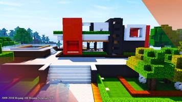 NEW redstone houses for mcpe syot layar 2