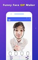 Funny face gif maker - Add Face To Gif capture d'écran 2