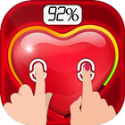 Fingerprint Love Test Prank ikona