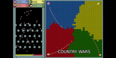 Marble Race and Country Wars capture d'écran 2