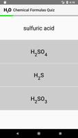 Chemical Formulas Quiz screenshot 1