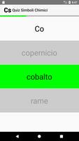 2 Schermata Quiz Simboli Chimici