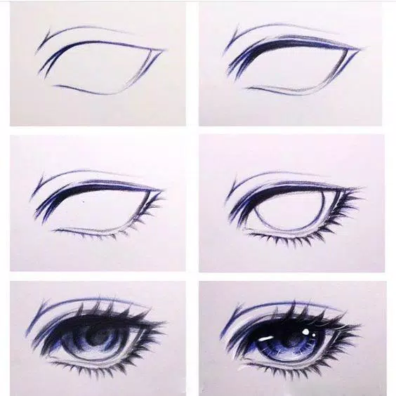 Download do APK de Como desenhar Anime Eye