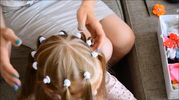 تسريحات الشعر للأطفال خطوة بخطوة على الشعر القصير تصوير الشاشة 2