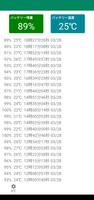 電池の残量と温度 الملصق