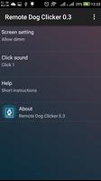 Remote Dog Clicker ภาพหน้าจอ 3