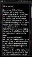 BSim Wifi Walkie Talkie Pro capture d'écran 2
