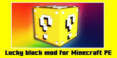 Lucky block mod for Minecraft screenshot 1