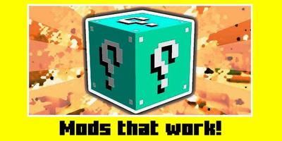 Lucky block mod for Minecraft capture d'écran 2