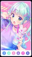 Manga Master Color by Number poster