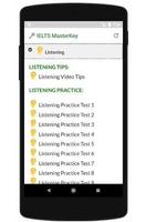 برنامه‌نما 🔑 IELTS MasterKey عکس از صفحه