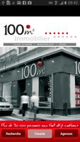 100 M2 IMMOBILIER پوسٹر