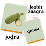 Verduras en Árabe Coloquial