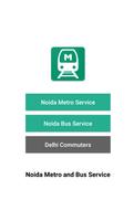 Noida Metro and Delhi Metro: NMRC and DMRC Poster