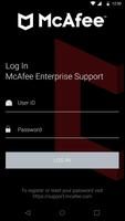 McAfee Enterprise Support Plakat